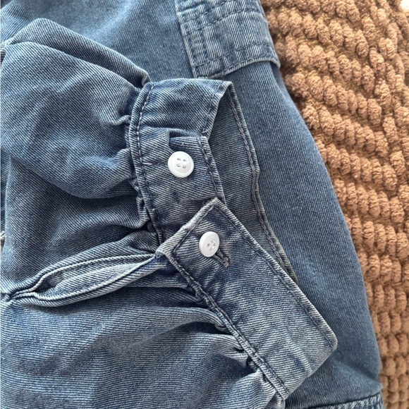 Denim Button-Up (Snaps) Shirt - Picture 3 of 3